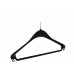 Kunststof hotelhanger zwart 10st
